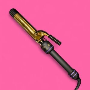 hot tools pro signature gold curling iron 1 1/4!